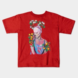 bloody woman Kids T-Shirt